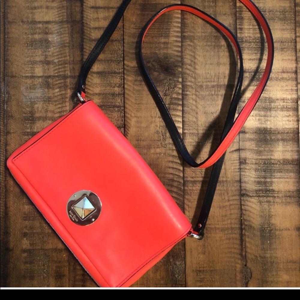 Kate space burnt orange side bag/shoulder bag